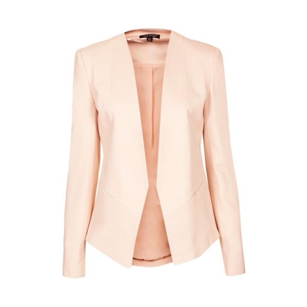 Topshop blush blazer